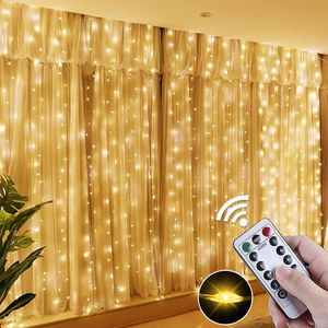 3x2M 200LEDs LED Lichterkette Lichtervorhang Warmweiß mit 8 Modi und Timer Innen Außen Party Garten Fenster Wand Weihnachten Deko PVC Vorhang Lichter 3x2M 200LEDs LED Lichterkette Lichtervorhang Warmweiß mit 8 Modi und Timer Innen Außen Party Garten Fenster Wand Weihnachten Deko PVC Vorhang Lichter