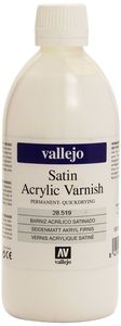 Vallejo Acryllack 500ml Satin Liquid Varnish 28.519