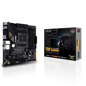 ASUS TUF Gaming B550-PLUS - AMD - Socket AM4 - 3rd Generation AMD Ryzen™ 3 - 3rd Generation AMD Ryzen 5 - 3rd Generation AMD Ryzen™ 7 - 3rd... - Socket AM4 - DDR4-SDRAM - 128 GB
