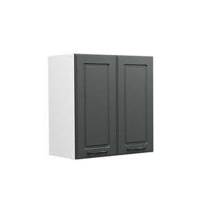 Vicco Hängeschrank R-Line, 60 cm, Anthrazit Landhaus/Weiß