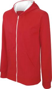 Kariban Kinder KAPUZENSWEATSHIRT mit Reißverschluss