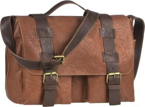 Gianni Conti Aktentasche Leder 2 Fächer 43cm Lehrertasche Schultasche Businesstasche 43x28cm
