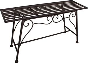 Garden Pleasure Gartenbank Lorin 950391 braun Metall 83,0 cm