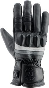 Helstons Bora Beheizbare Motorrad Handschuhe (Black/Gray/White,10)
