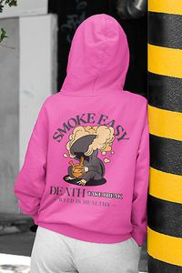 Damen Hoodie 420 Stay High Times Funny Marihuanablatt Smoke Weed Hip Hop