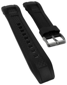 Calypso Uhrenarmband | Kunststoff schwarz glatt für Modell K5691