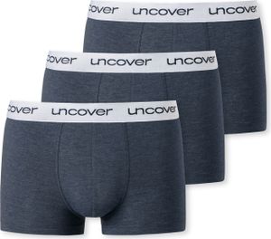 Schiesser pánské šortky 3PACK tmavě modré balení (více) velikost L