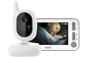 reer BabyCam L, video baby monitor, detský telefón, kamera, farebná obrazovka, dosah až 300 m, 80430