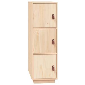 vidaXL Vysoká doska 34x40x108,5 cm z masívneho dreva borovice
