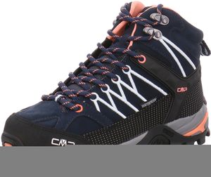 CMP Campagnolo Rigel WP Mid-Cut Trekkingschuhe Damen black blue/giada/peach Schuhgröße EU 40