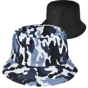 Versoli vedro klobúk obojstranný letný klobúk rybársky klobúk slnečná čiapka ochrana pred slnkom unisex - CAMO BLUE