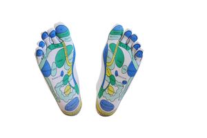 Reflexzonen-Socken, 1 Paar - für die einfache Fußreflexzonenmassage zuhause