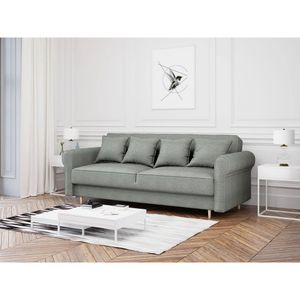 Schlafsofa Sofa Couch Klik-Klak-System Schlaffunktion Bettkasten Norn 07 (Chris)