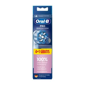Oral-B Pro Sensitive Clean Aufsteckbürsten 4+1 X-förmige Borsten