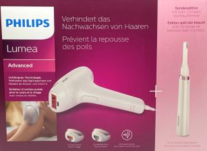 Philips BRI923/00 Lumea Advanced IPL Haarentfernungsgerät, 3 Aufsätze für Körper, Gesicht, Bikini-Zone, Präzisionstrimmer