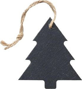 MidOcean - Weihnachtsdekoration "Slatetree", Schiefer MO158 (Einheitsgröße) (Schwarz)