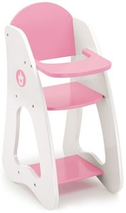 Bayer Design Puppenhochstuhl 50101AA Princess World, weiß, rosa