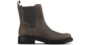 CLARKS Damskie Orinoco2 Top szare skórzane buty wsuwane CLARKS Damskie Orinoco2 Top szare skórzane buty wsuwane 36