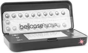 bellcase NOVA Pillenetui Pillenbox - Etui für die Antibabypille mit Erinnerungsfunktionen
