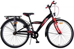 Detský bicykel Volare Thombike - chlapčenský - 26 palcov - čierno-červený - obojručné brzdy