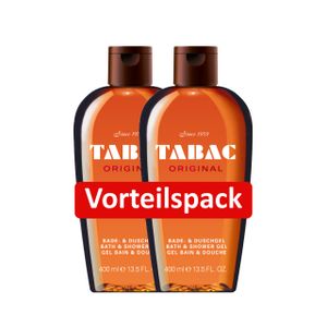 Tabac Original Bade- & Duschgel, klassischer Duft, 2 x 400 ml