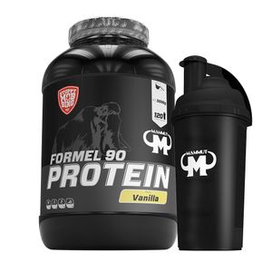 Formel 90 Protein 3000 g Dose - 120 Portionen Eiweiß + GRATIS Protein Shaker, Geschmack: Vanille