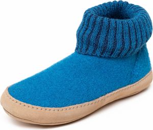 Gottstein Hüttenschuh Dakota aus Schurwolle = 15013 Arctic Blue ,45