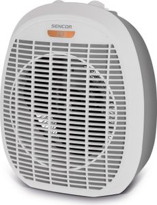 SENCOR SFH 7017WH Teplovzdušný ventilátor, 2 úrovne výkonu - 1 200 / 2 000 W, funkcia studeného vzduchu, ochrana proti prehriatiu, funkcia automatického vypnutia pri prevrátení