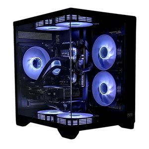 PC Store NCA Gaming PC PHANTOM Intel XEON 10 Kerner | NVIDIA RTX 4060 | 64GB RAM 1TB SSD 2TB HDD | RGB Lüfter mit Controller | Wasserkühlung | WLAN 5