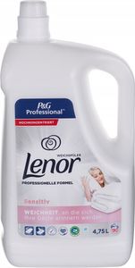 Lenor Professional Weichspüler Sensitiv, 1 X 4.75 L, Frischt Ihre Wäsche auf und macht sie weich. Professionelle Formel für den professionellen Einsatz.  getestet