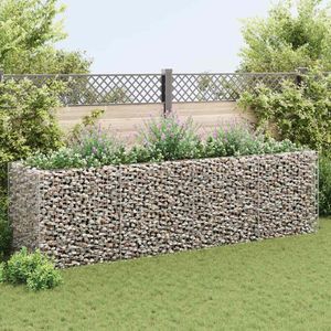 vidaXL Gabionové zvýšené lôžko Steel 360 × 90 × 100 cm