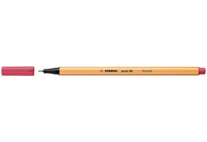 STABILO® 88/49 Fineliner - bod 88 - jahodovo červená
