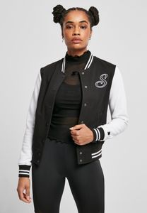 Starter - Damen Sweat College Jacke BLACK/WHITE M
