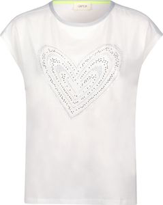 Cartoon Shirt Kurz 1/2 Arm 1995 Patch Cream 40