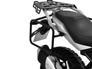 Ibex 10005335 Kompatibel/Ersatz für Kofferträgerset BMW G 310 GS BJ 2017-22 Schwarz