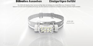 Nitecore HC65 UHE, Čelovka, Černá, Hliník, Knoflíky, 2 m, IP68