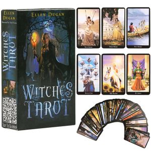 ASKSA 78St/Set Tarot Karten Deck Tafel Zukünftiges Erzählen Divination Spiel Englische Ausgabe Hexen