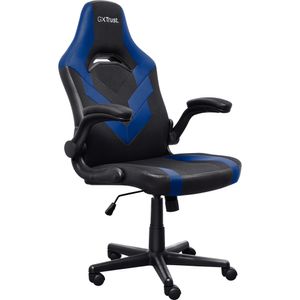 Trust GXT 703B RIYE Universal-Gamingstuhl Schwarz, Blau  TRUST Produkttyp: Universal-Gamingstuhl, Maximales Nutzergewicht: 140 kg, Armlehne: Ja, Rennrad-/Flugständer enthalten: Nein