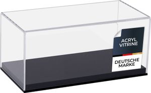 HMF 46801 Acryl Vitrine für Modellautos, Figuren, 24 x 12 x 11 cm