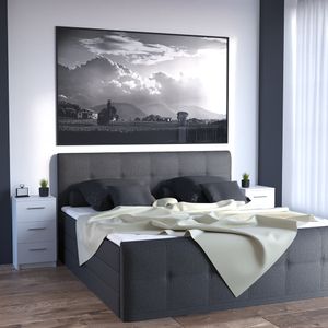 Nočný stolík Livinity® , 38 x 66 cm, biely