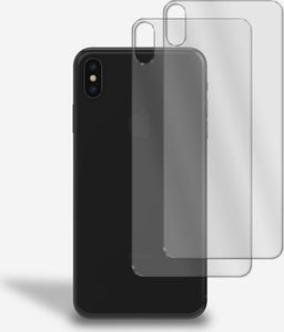 2x Rückseite Panzerfolie für iPhone X / Xs Rückseitenschutz Schutz 9H Glas Klar