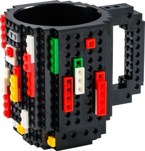 Brick Mug Kaffeetasse - Schwarz Brick Mug Kaffeetasse - Schwarz