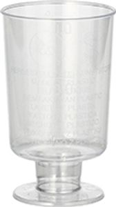 24960 Stiel-Gläser für Schnaps, PS 4 cl Ø 3,8 cm · 6,3 cm glasklar einteilig