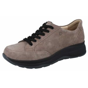 Finn Comfort Nottingham Herren Halbschuh, Schnürer, Leder, Oxide (Grau) - Herrenschuhe Bequemschuhe, Grau, leder (soft)