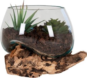 San Marino Waterdrop H15 cm Teak.