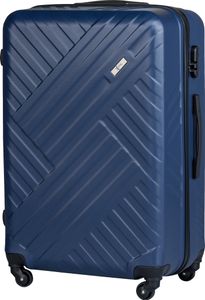 Xonic Design Reisekoffer - Hartschalen-Koffer mit 360° Leichtlauf-Rollen - hochwertiger Trolley mit Zahlenschloss in M-L-XL oder Set (Business Night Blue XL, groß)