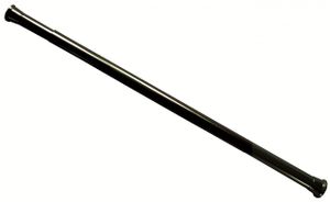 Teleskopická tyč Tyč na sprchové závesy 190 - 300 cm čierna ALU Upínacia tyč