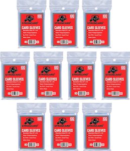 STRONCARD® - Standard Karten Hüllen Schutzhüllen Pokemon Yu-Gi-Oh! Magic (1000x Soft Sleeves)