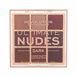 Makeup Revolution Ultimate Nudes Eyeshadow Palette #dark