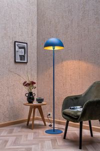Opviq, Mushroom - Blue, Stehlampe, METALLKÖRPER, Blau, 160 x 40 x 40 cm Opviq, Mushroom - Blue, Stehlampe, METALLKÖRPER, Blau, 160 x 40 x 40 cm
